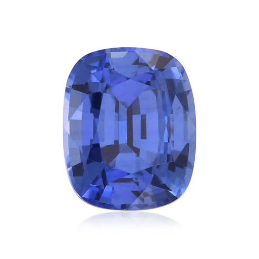 1,03 Karat blauer Kissen-Saphir