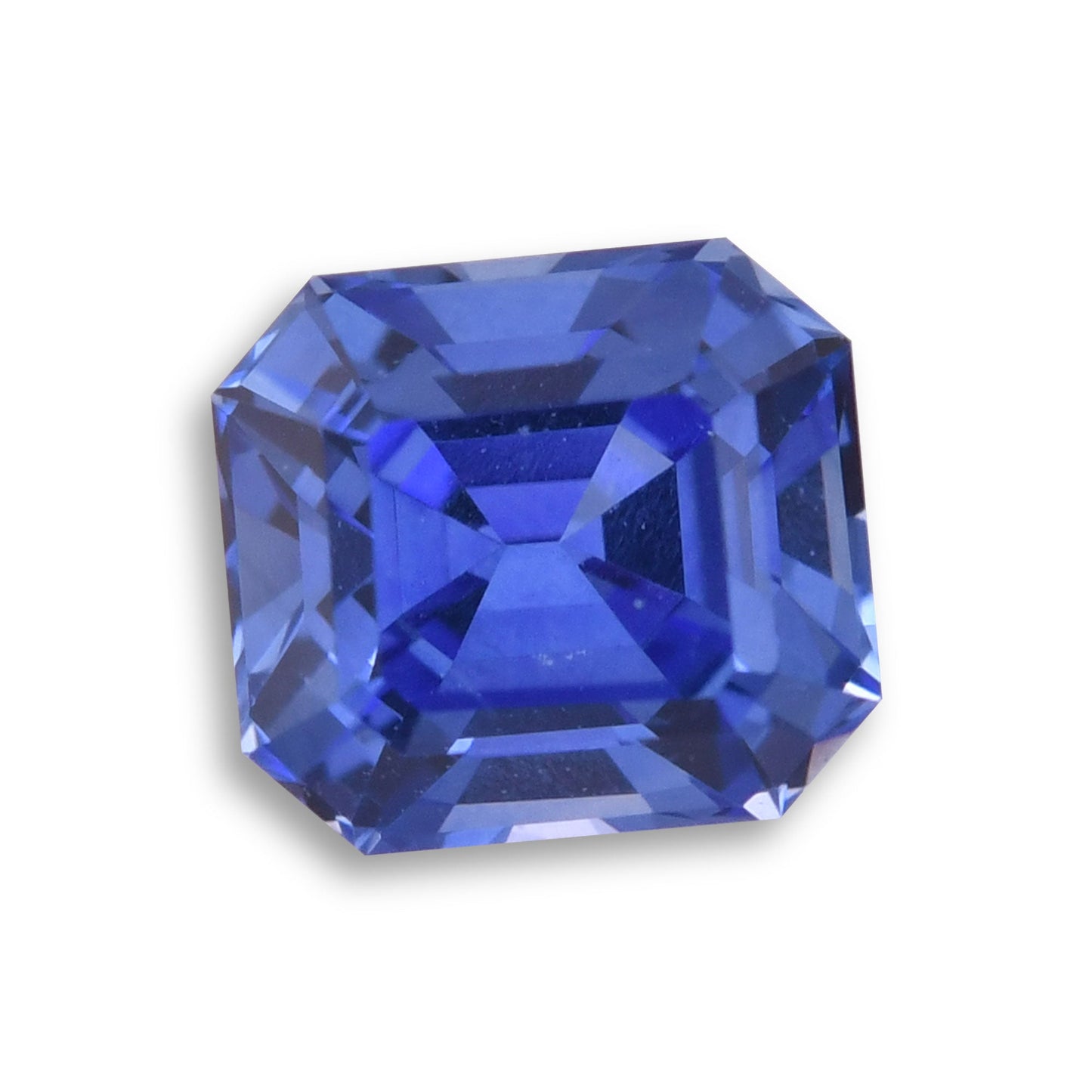 1.09 Carat Blue  Emerald Sapphire