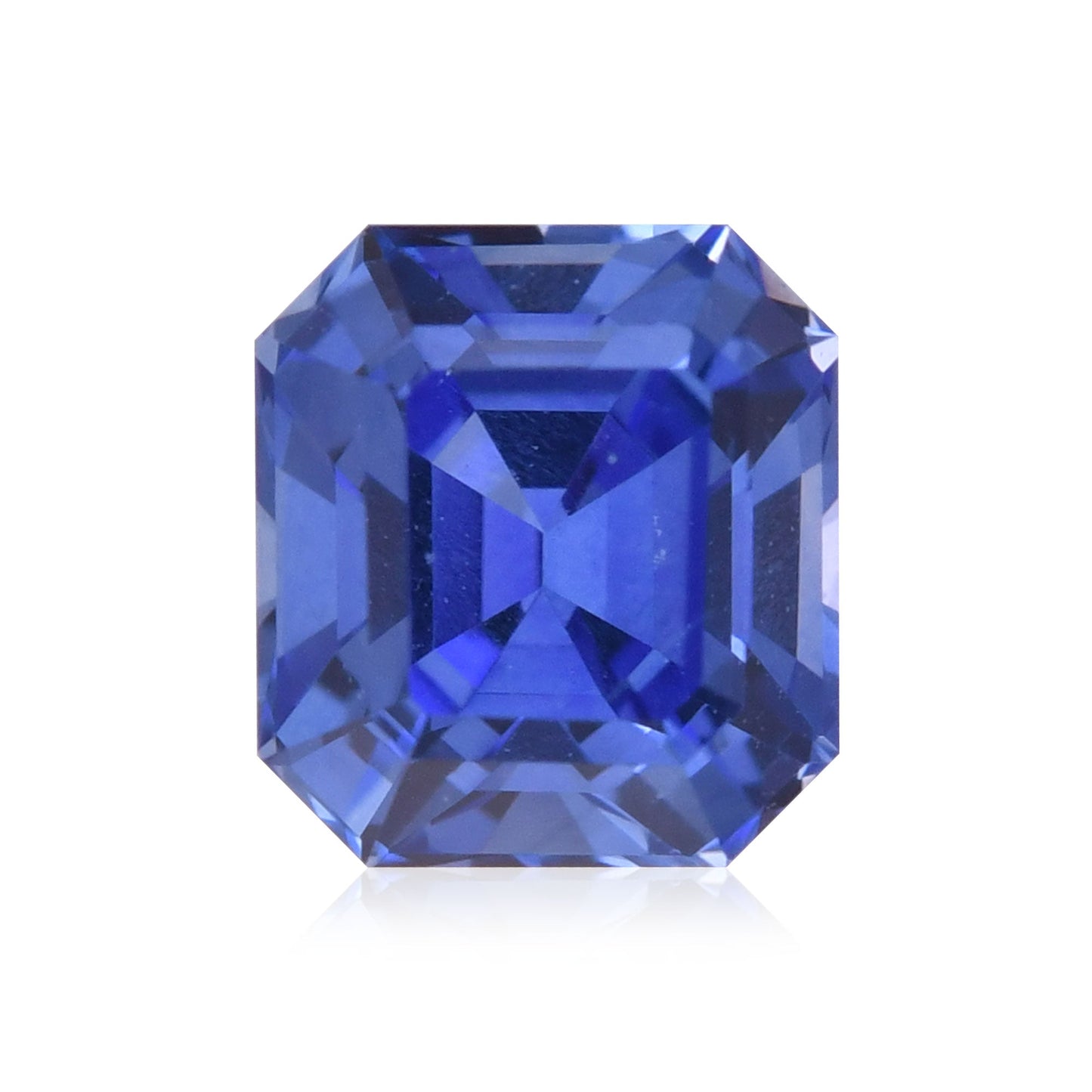 1.09 Carat Blue  Emerald Sapphire