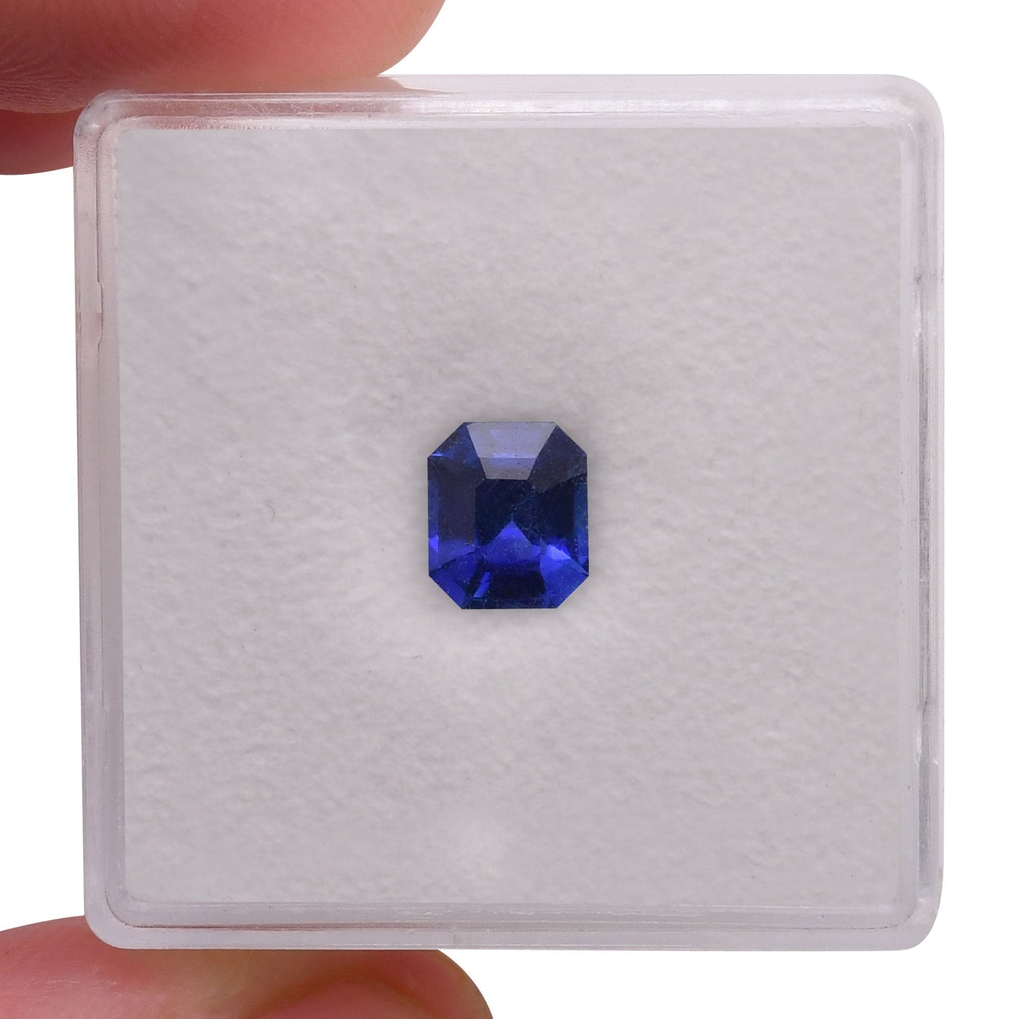 1,27 Karat blauer Smaragd-Saphir