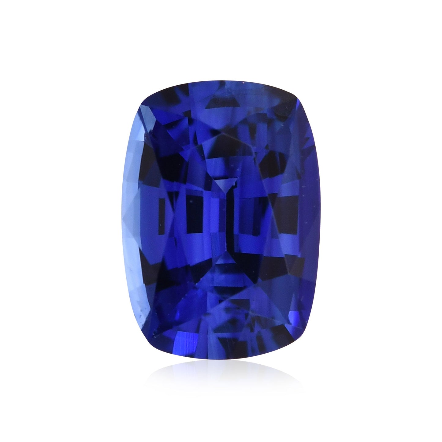 1.02 Carat Blue  Cushion Sapphire