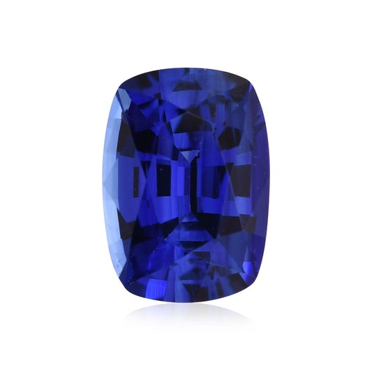 1,02 Karat blauer Kissen-Saphir