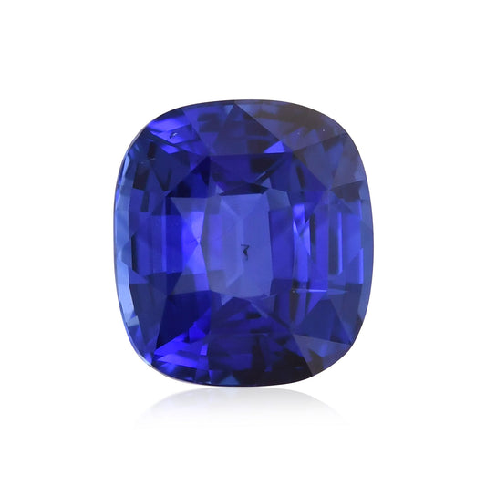 1,22 Karat blauer Kissen-Saphir