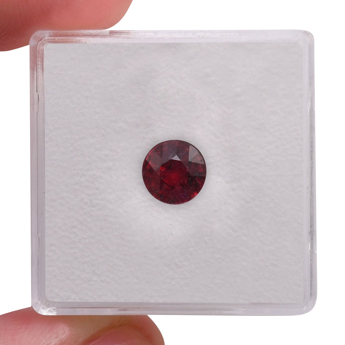 1.56 Carat Red MOZAMBIQUE Round Ruby