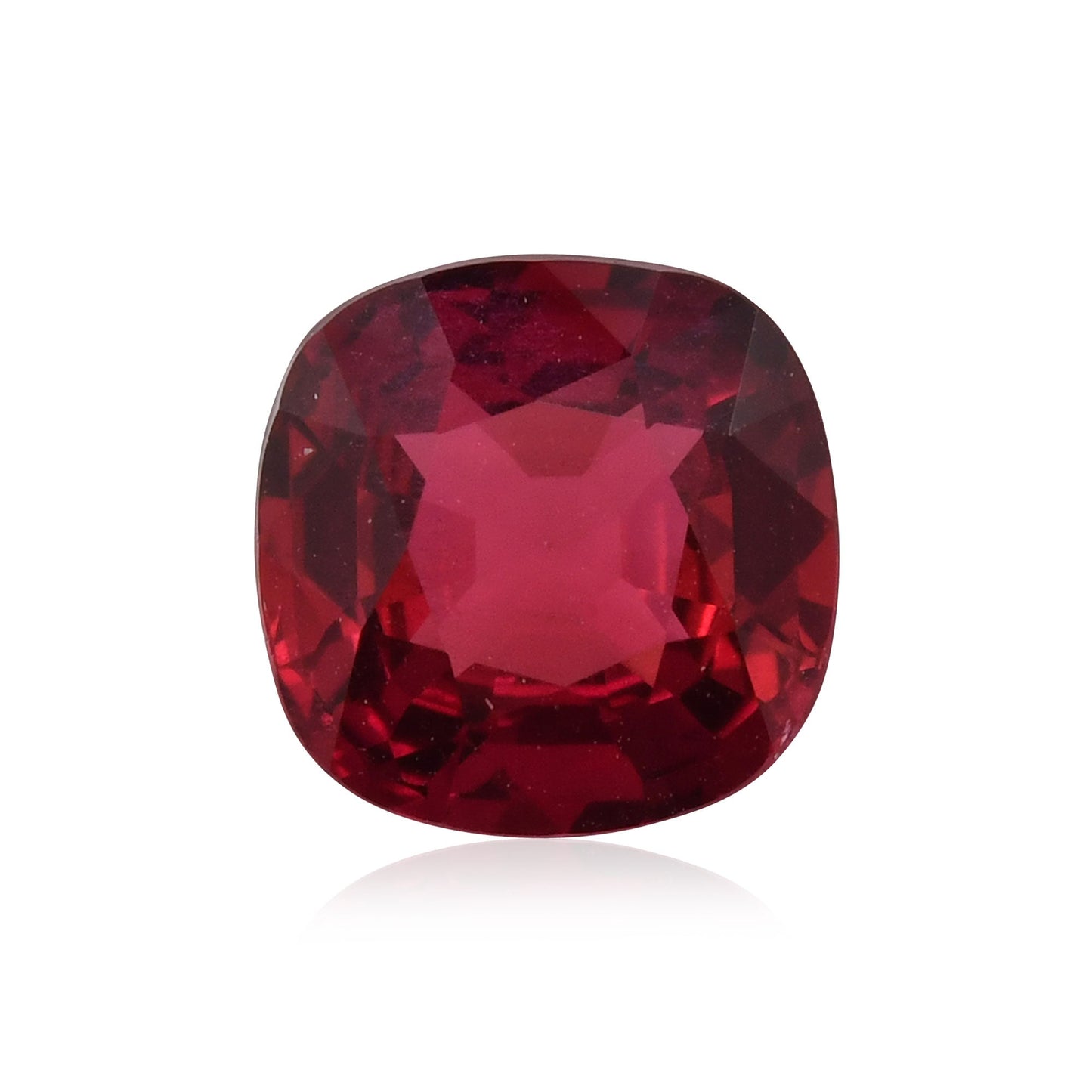 1.49 Carat Red MOZAMBIQUE Cushion Ruby CD