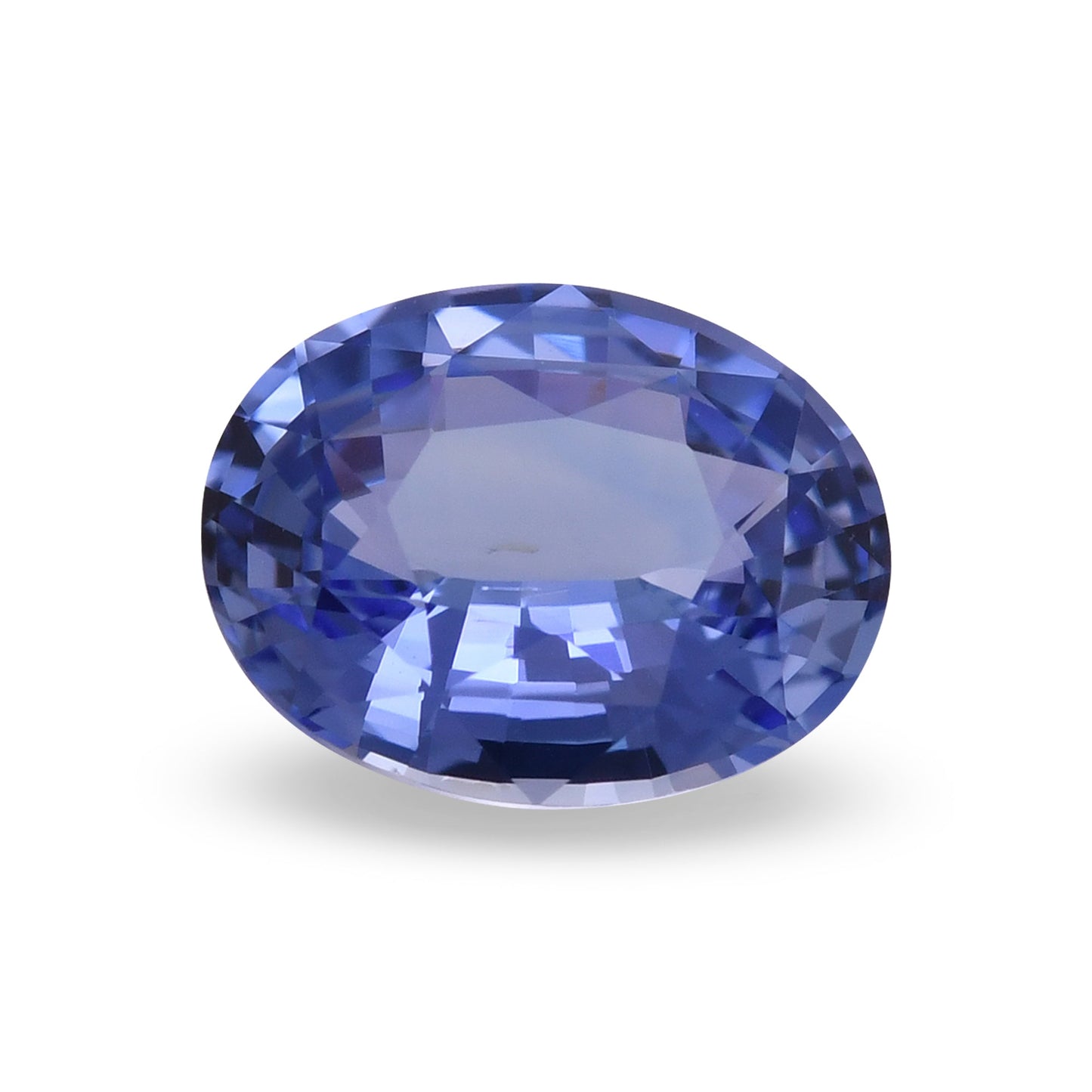 1,72 Karat blauer ovaler Saphir