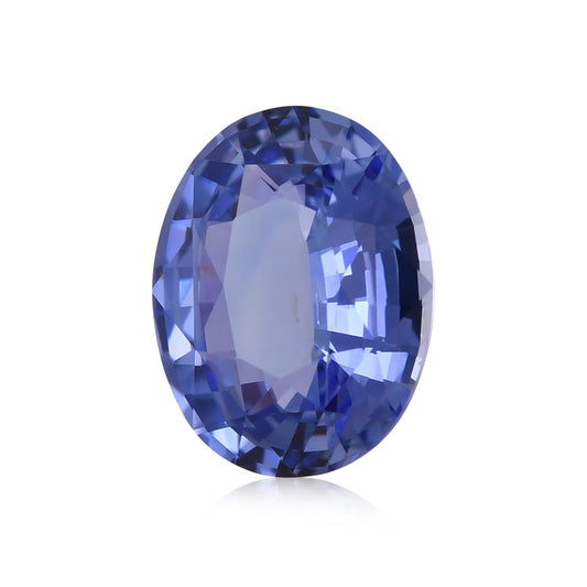 1,72 Karat blauer ovaler Saphir
