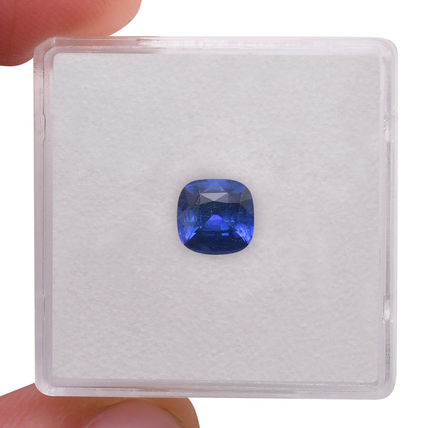 1,22 Karat blauer Kissen-Saphir aus Sri Lanka