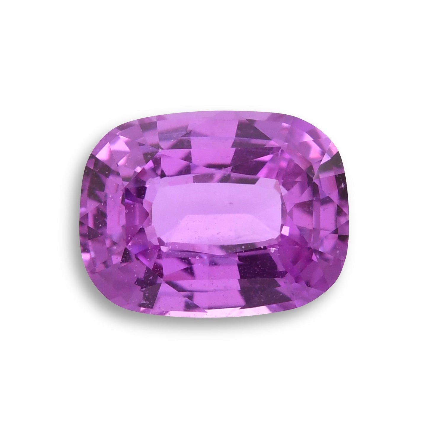 2.06 Carat Pink  Cushion Sapphire