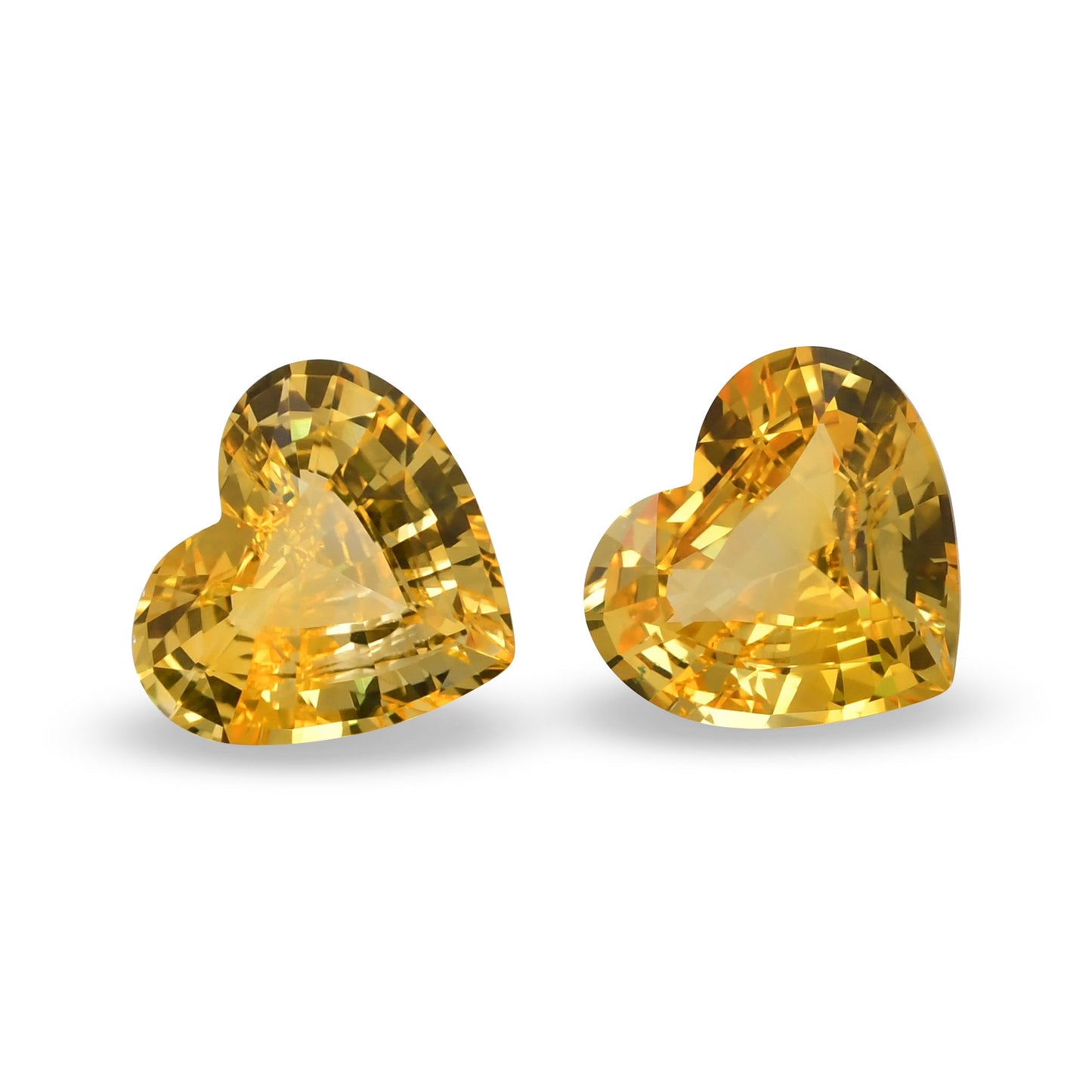 4,71 Karat Gelber Herzsaphir