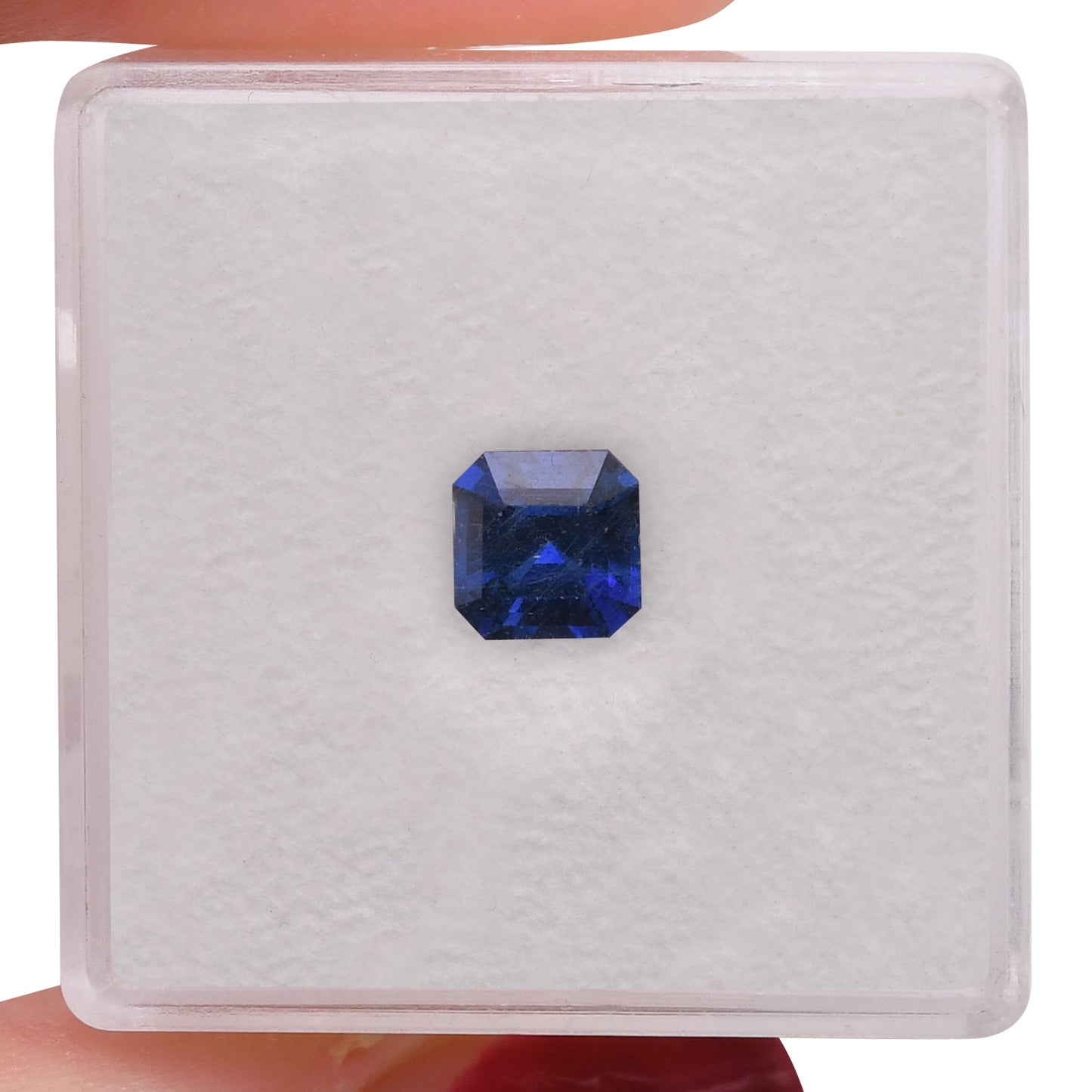 1,00 Karat blauer Smaragd-Saphir aus Sri Lanka