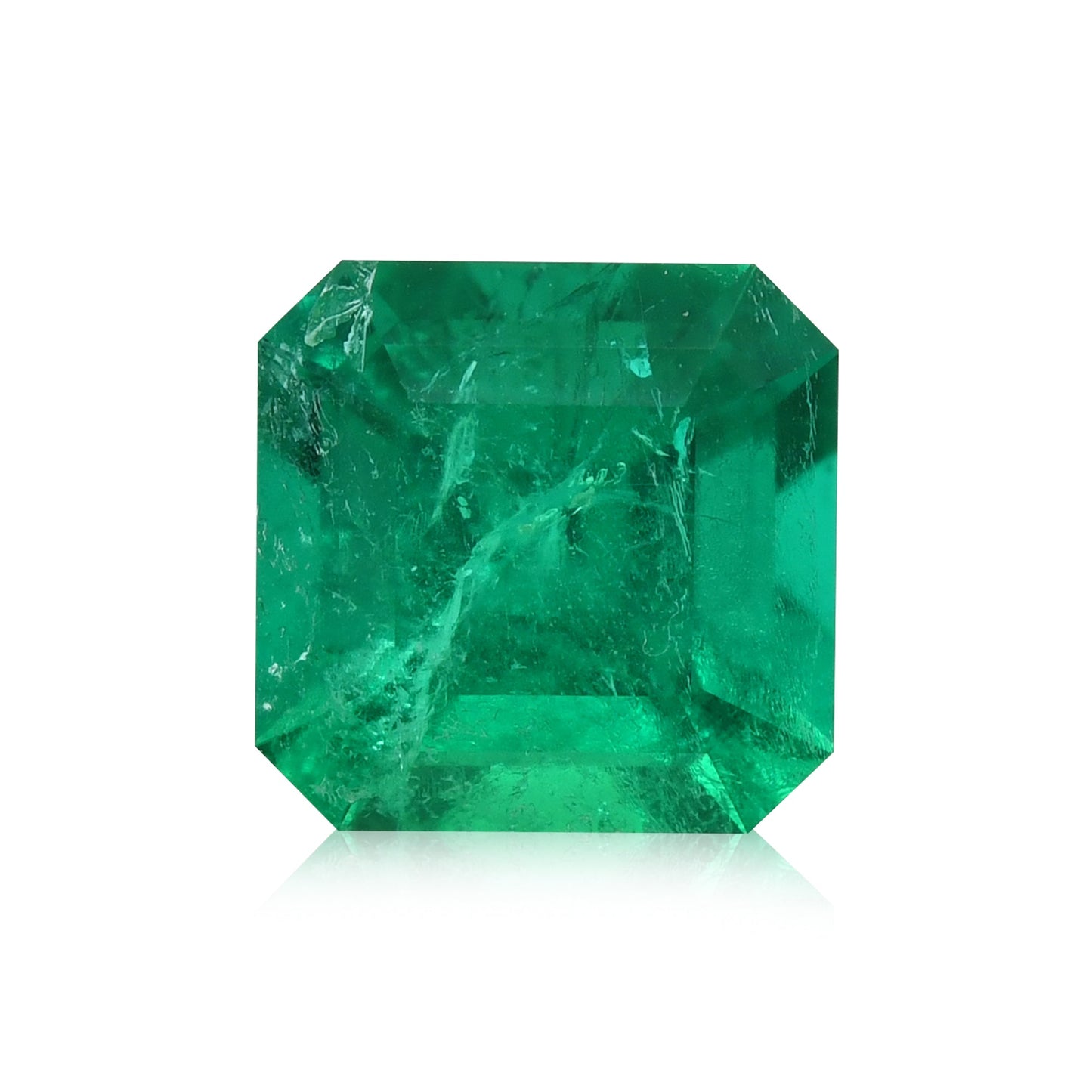 1,29 Karat Grüner kolumbianischer Smaragd Muzo Emerald CD