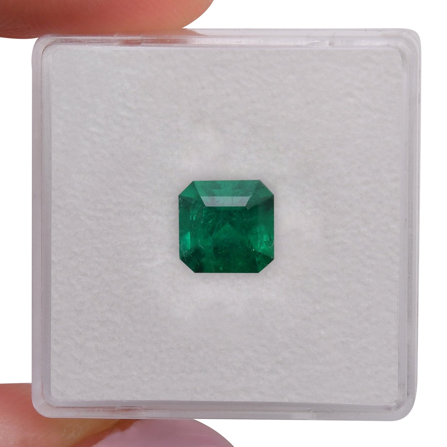 1,50 Karat Grüner kolumbianischer Smaragd Muzo Emerald CD