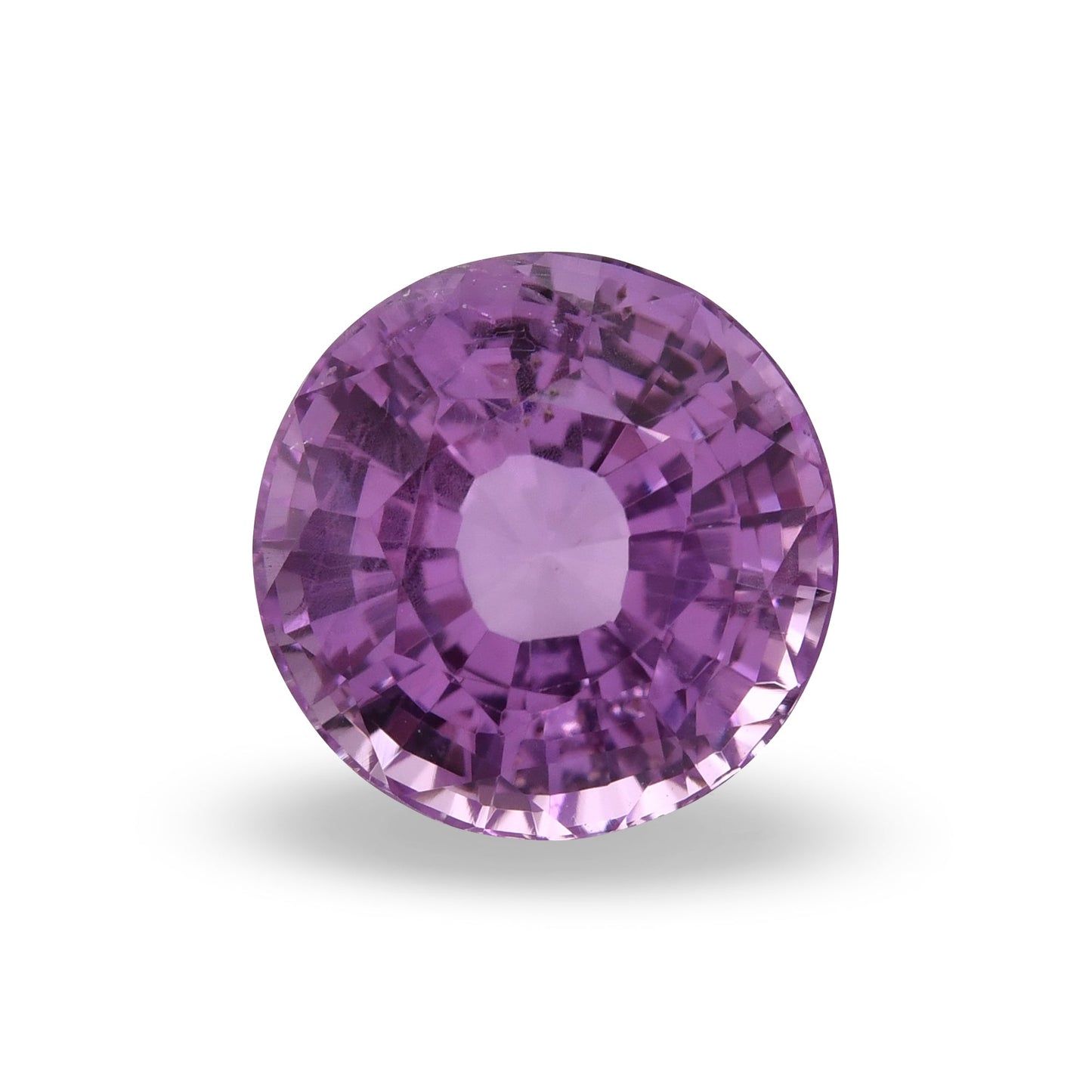 7.81 Carat Pink SRI LANKAN Round Sapphire CD