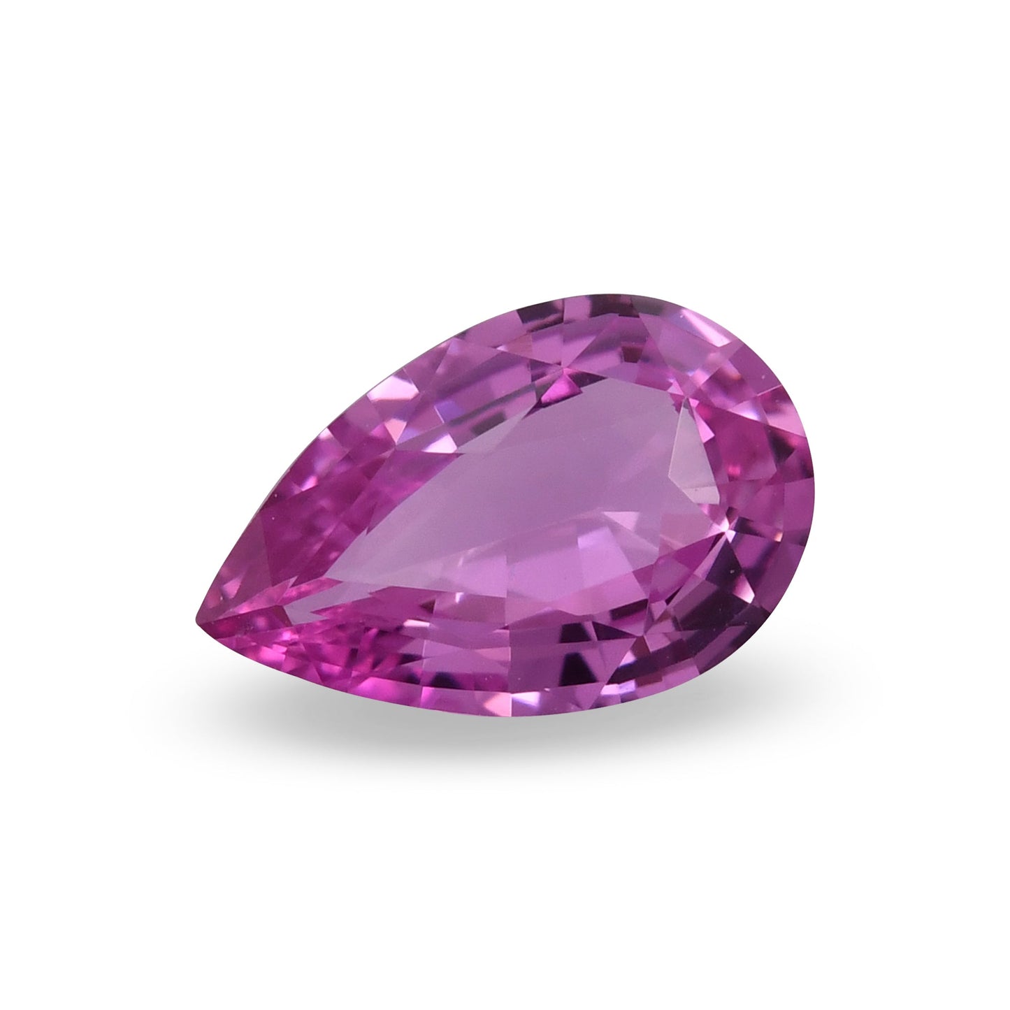 1,16 Karat rosa Birnenförmiger Saphir