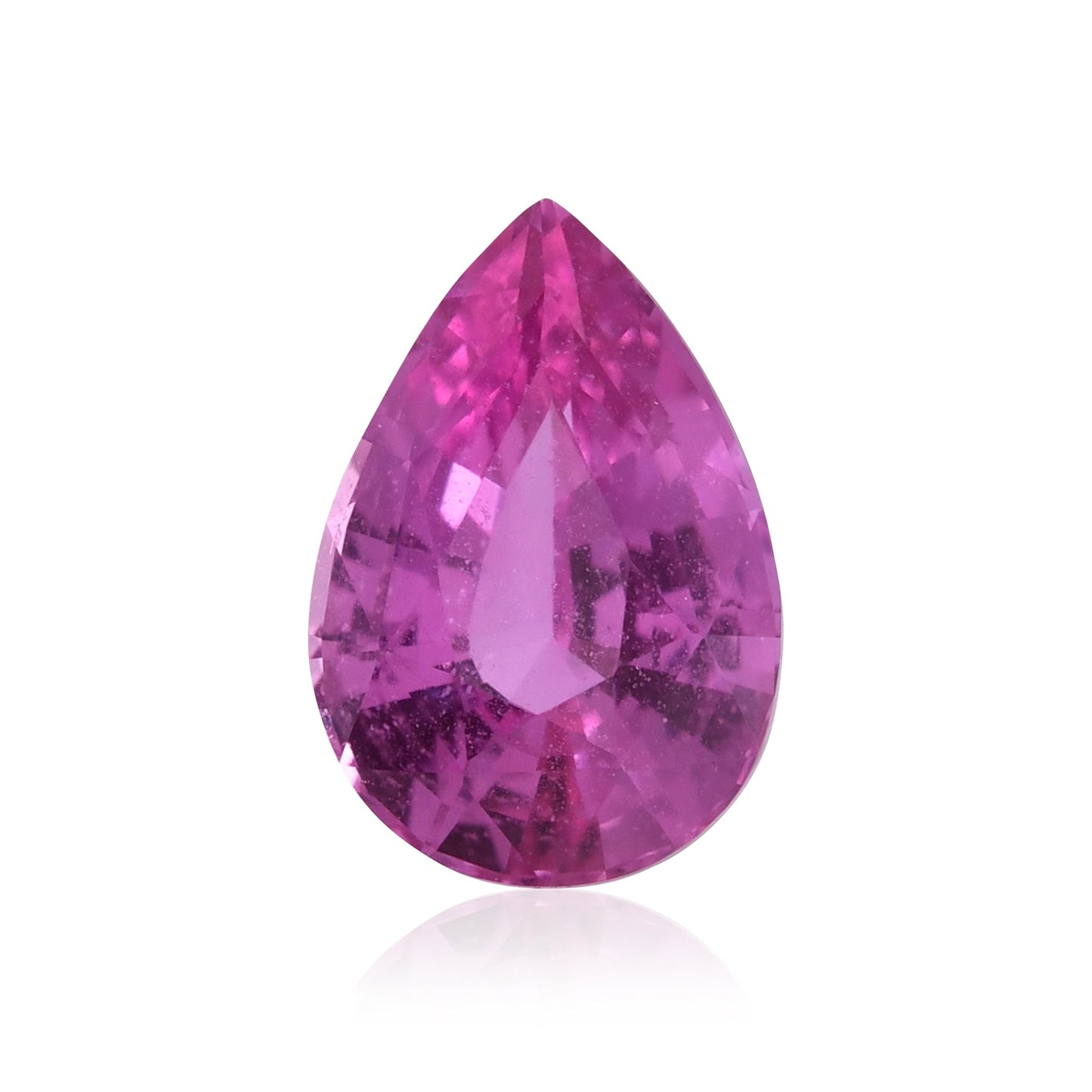 1,15 Karat rosa Birnenförmiger Saphir