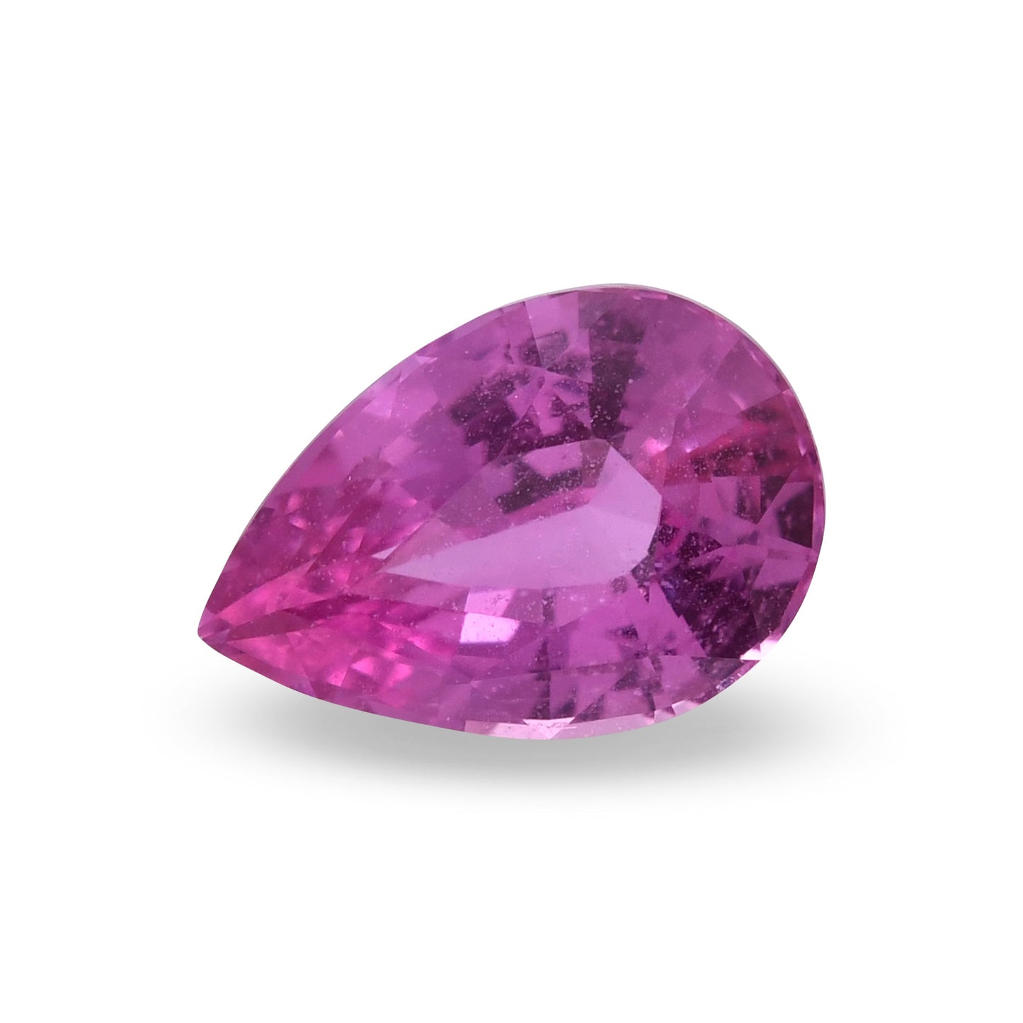 1,15 Karat rosa Birnenförmiger Saphir