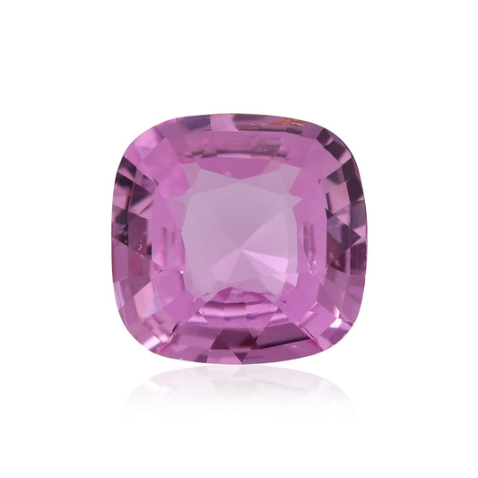 1,59 Karat rosa Kissen-Saphir
