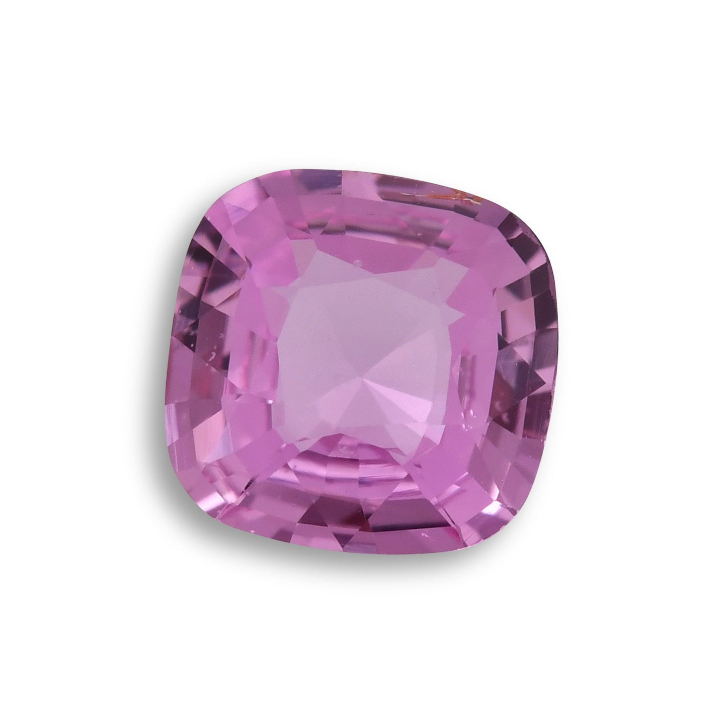 1.59 Carat Pink  Cushion Sapphire
