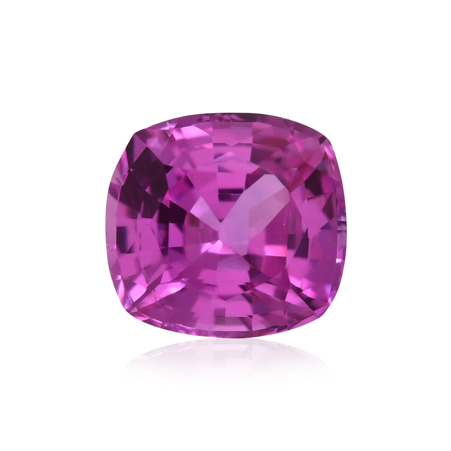 1,12 Karat rosa Kissen-Saphir