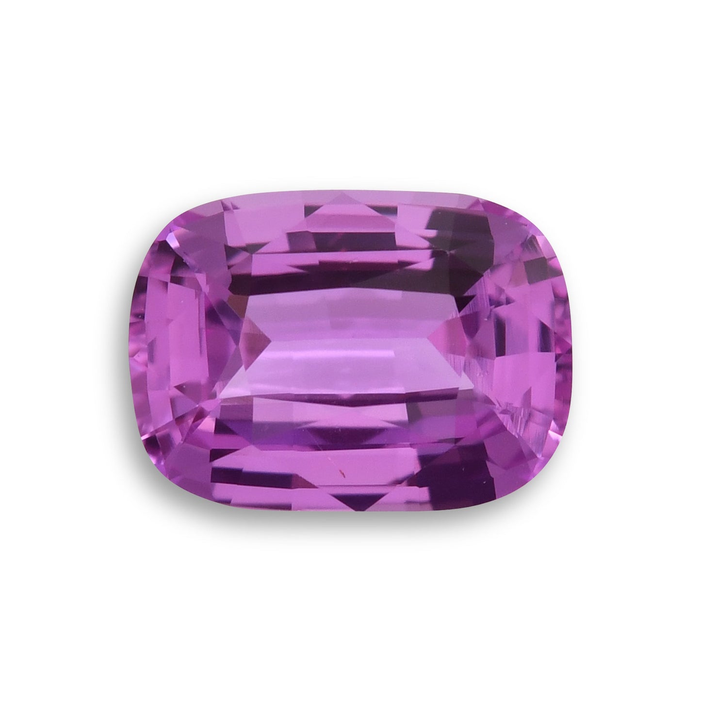 1,08 Karat rosa Kissen-Saphir