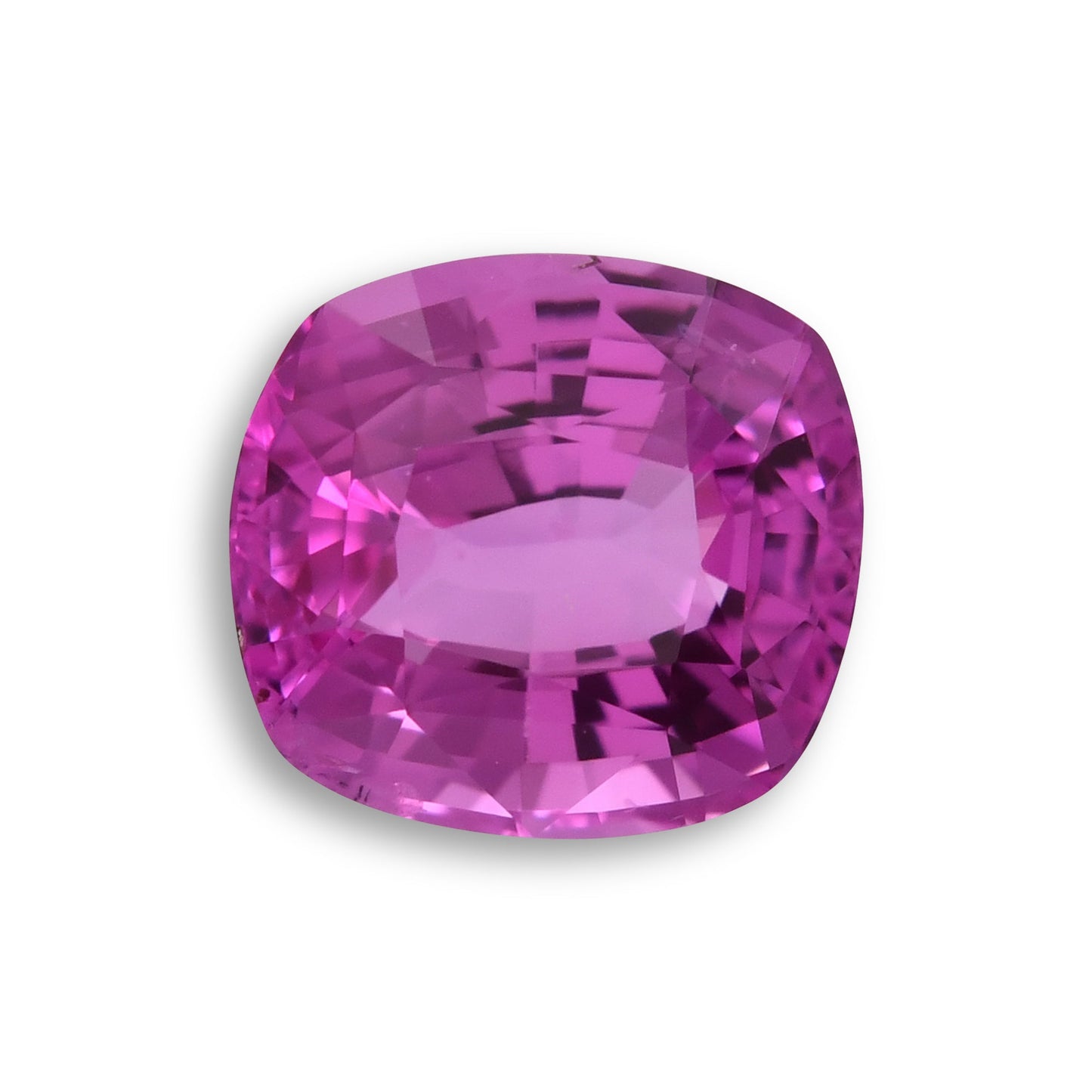 1,54 Karat rosa Kissen-Saphir