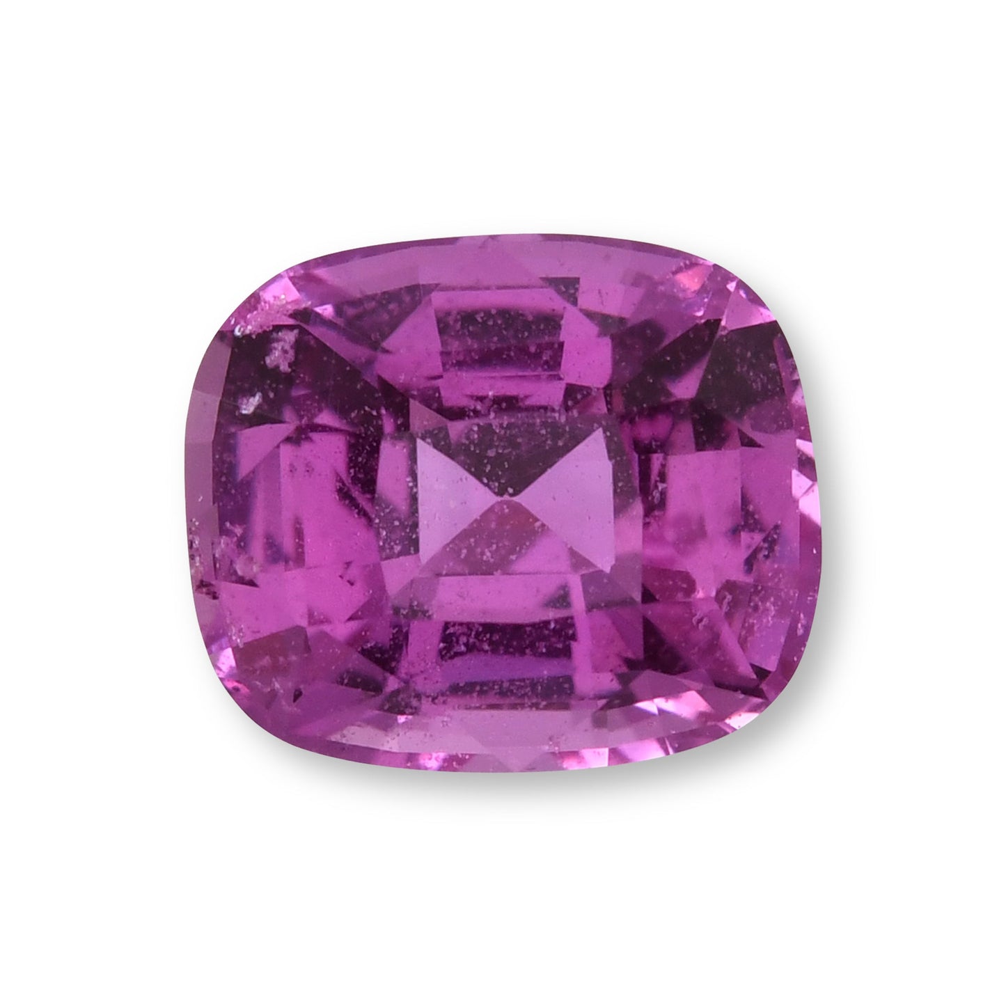 1,29 Karat rosa Kissen-Saphir