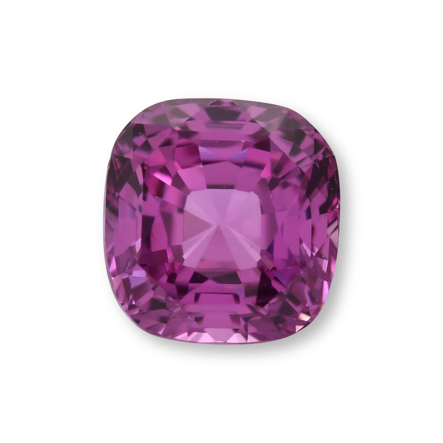 1,59 Karat rosa Kissen-Saphir