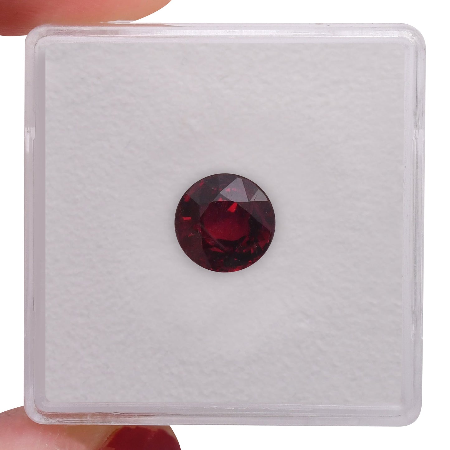2.20 Carat Red MOZAMBIQUE Round Ruby CD