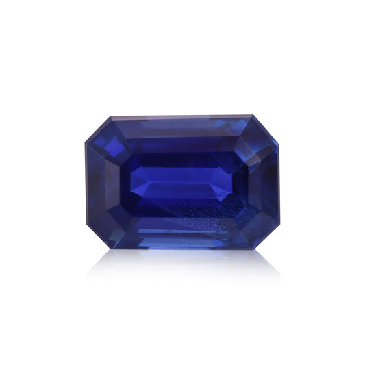 3,70 Karat Blauer Smaragd-Saphir CD aus Sri Lanka