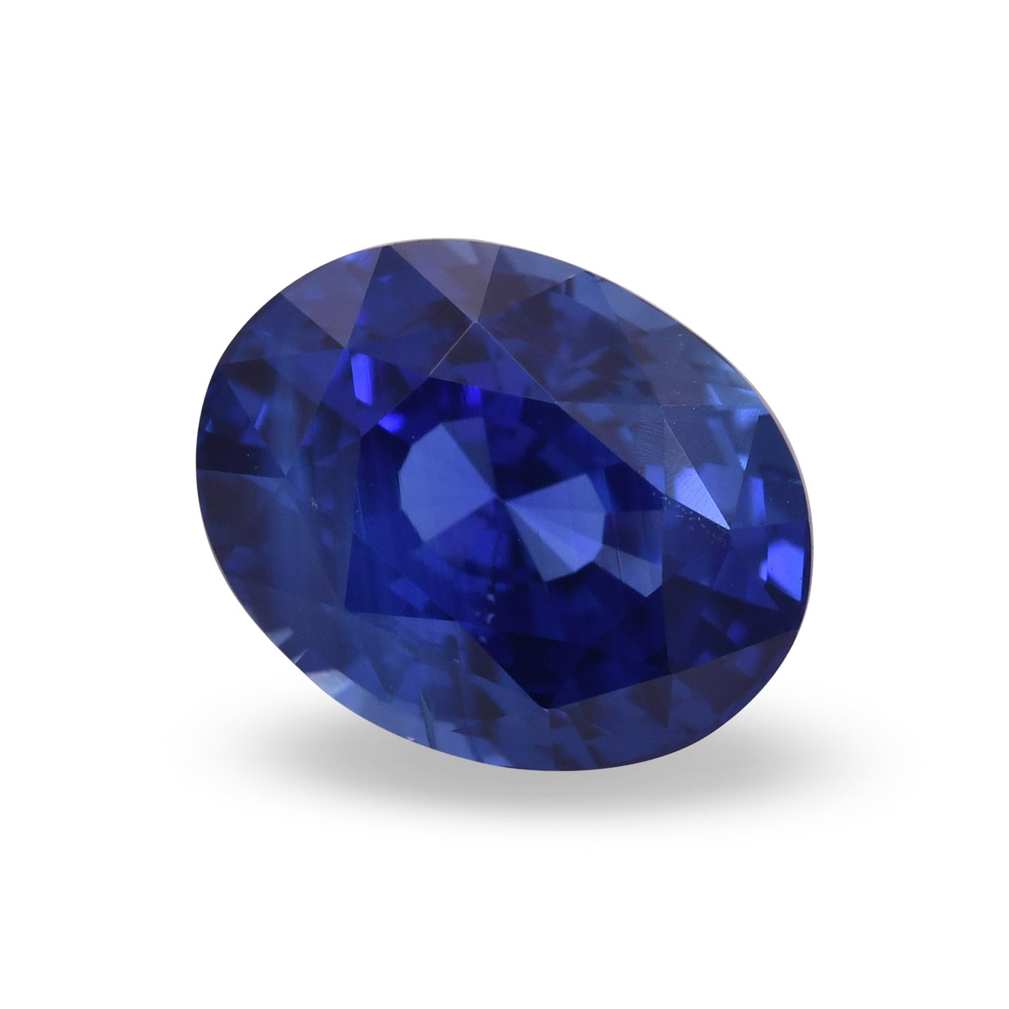 4.14 Carat Blue SRI LANKAN Oval Sapphire CD