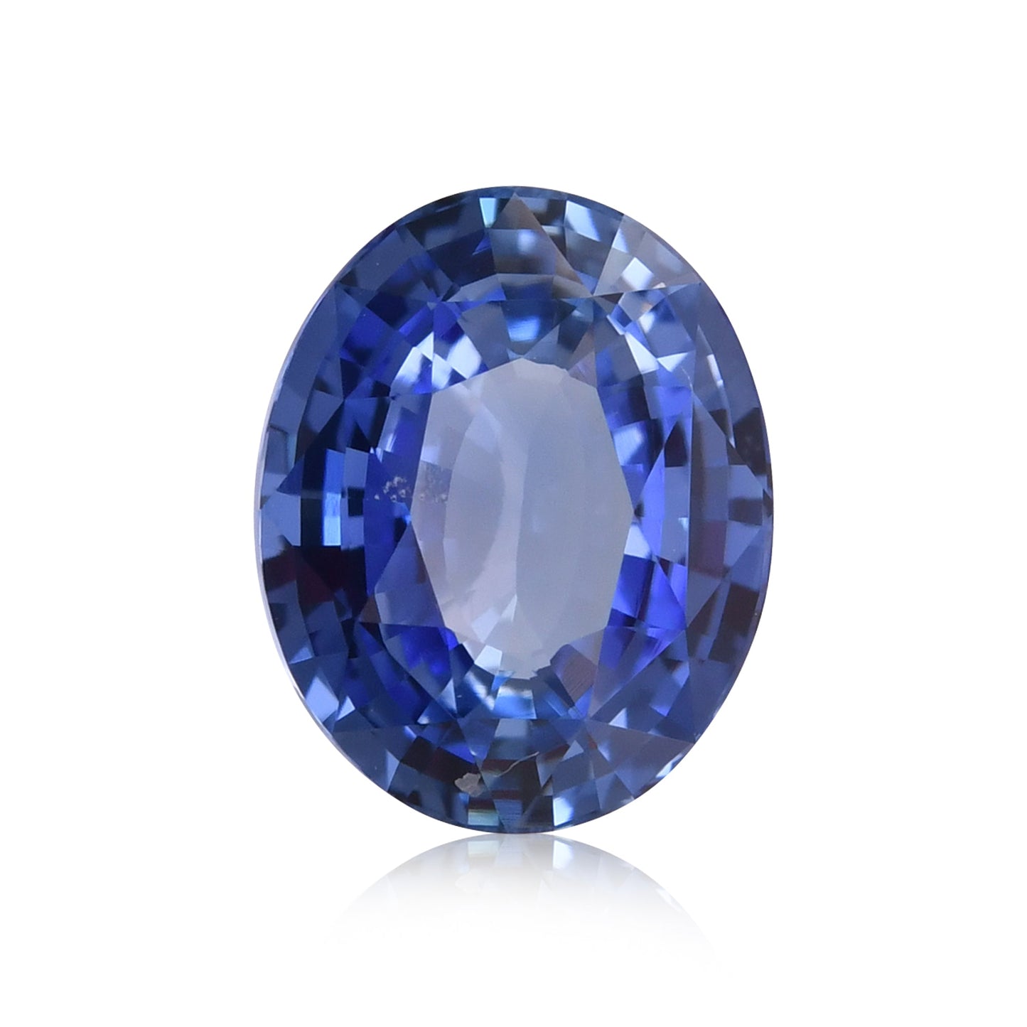 4,30 Karat blauer ovaler Saphir aus Sri Lanka (CD)