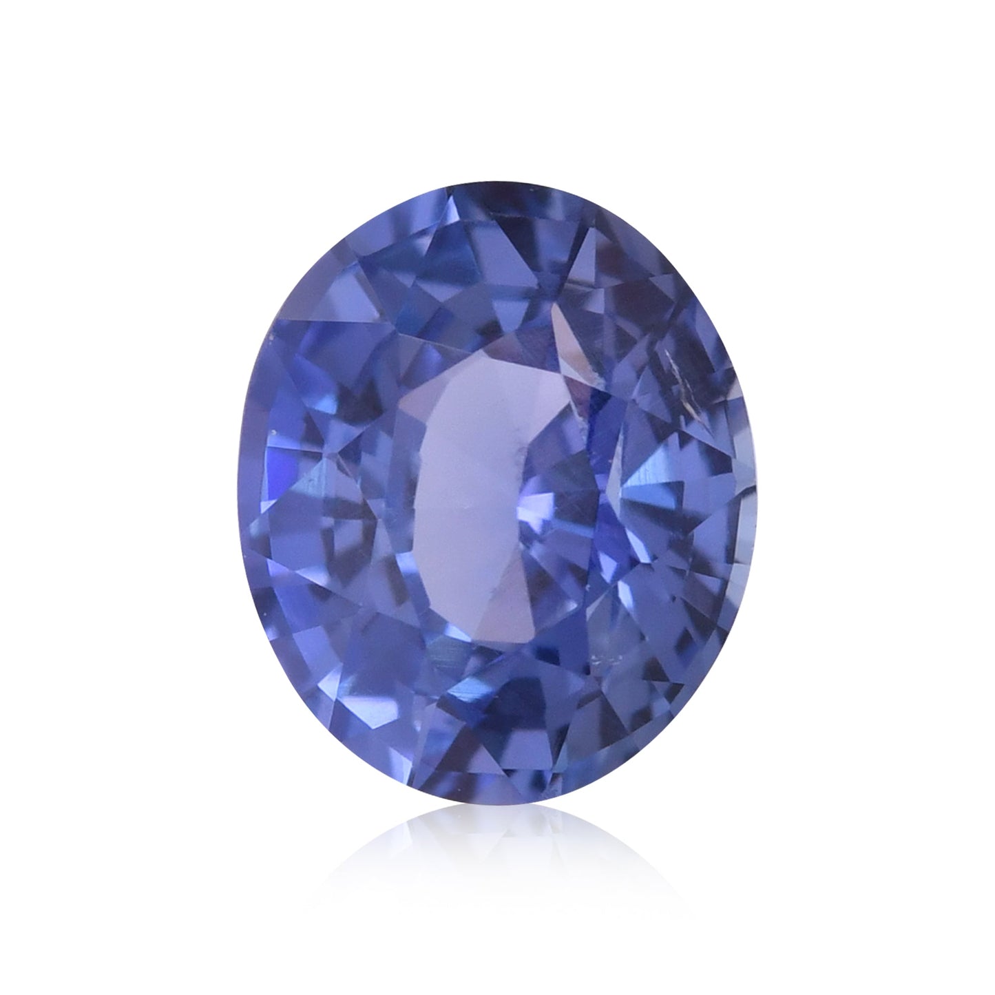 1,58 Karat blauer ovaler Saphir aus Sri Lanka