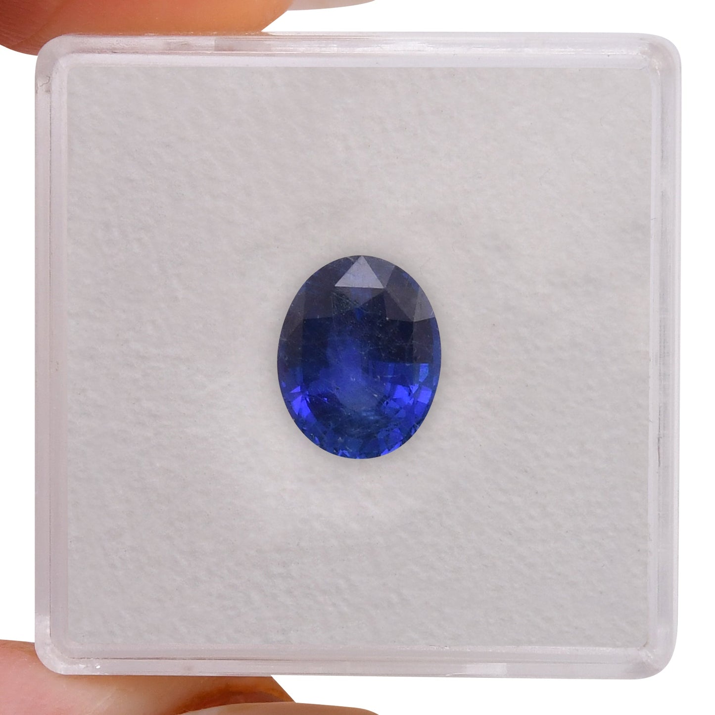 2,26 Karat blauer ovaler Saphir aus Sri Lanka (CD)