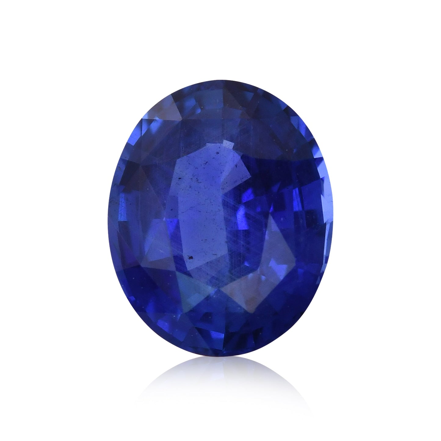 2,26 Karat blauer ovaler Saphir aus Sri Lanka (CD)
