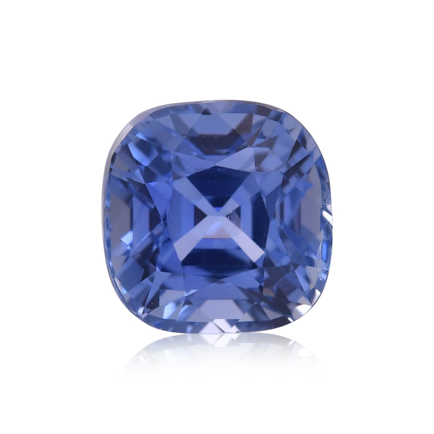 2,13 Karat blauer Kissen-Saphir (GIA)