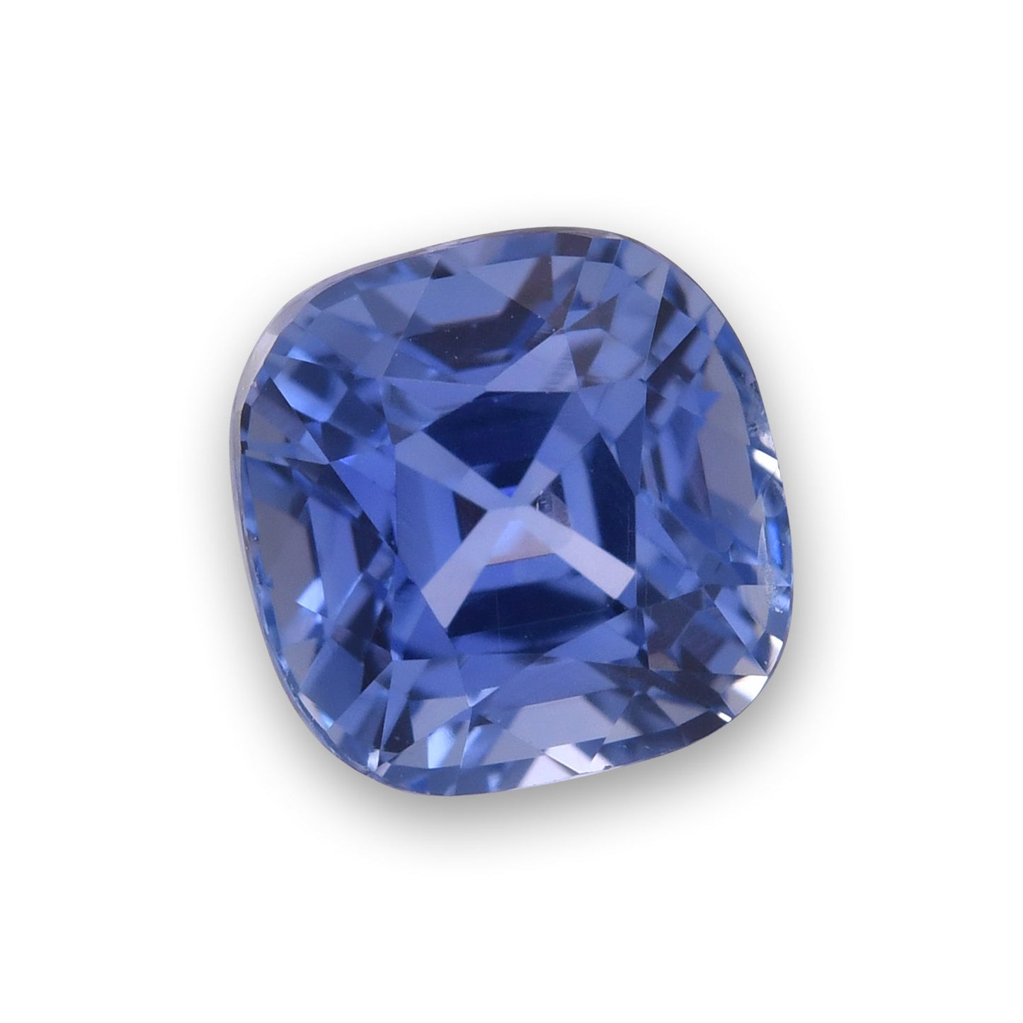 2,13 Karat blauer Kissen-Saphir (GIA)