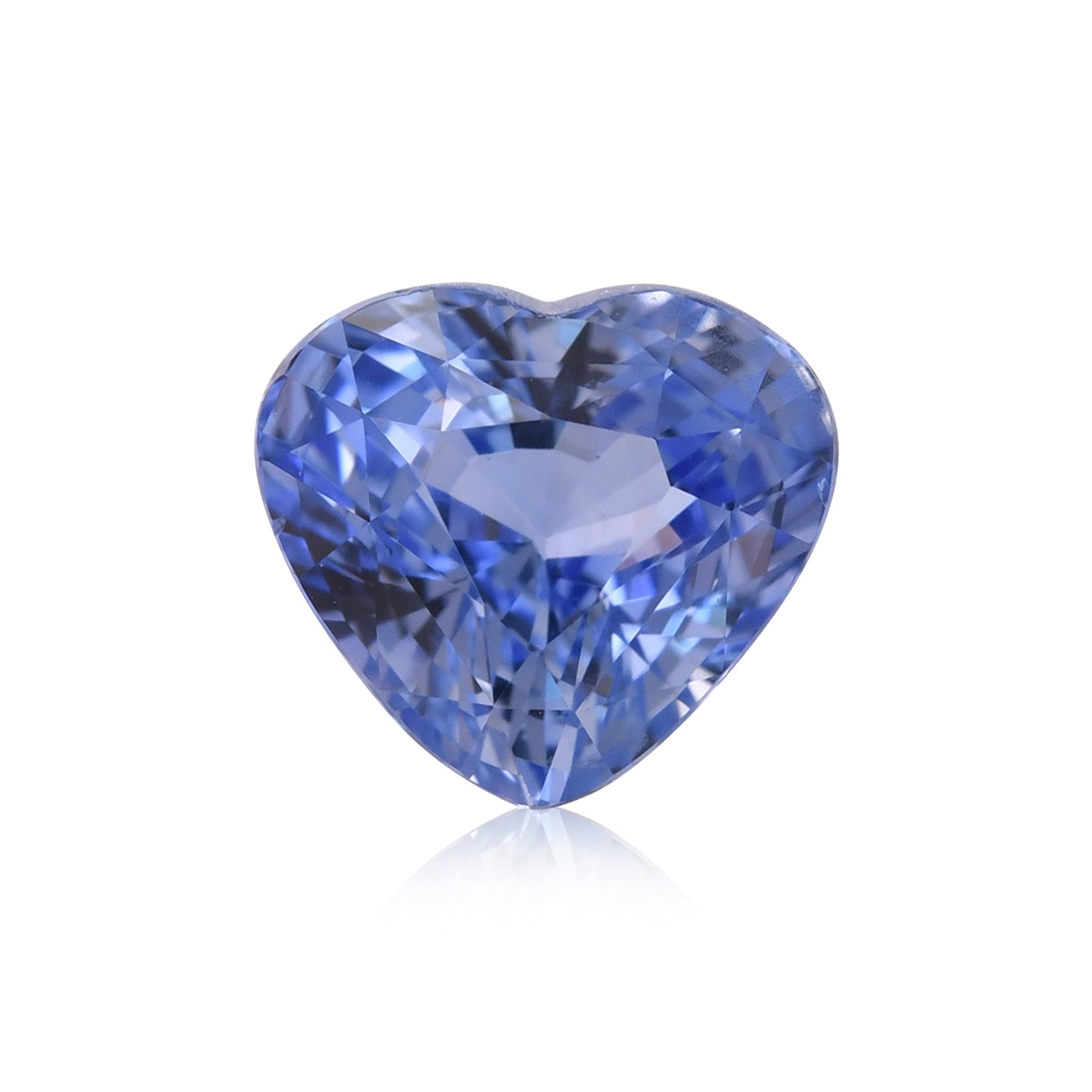 2,51 Karat blauer Herzsaphir