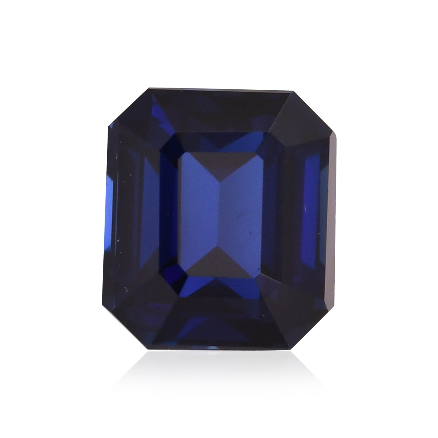 1,25 Karat blauer Madagaskar-Smaragd-Saphir CD