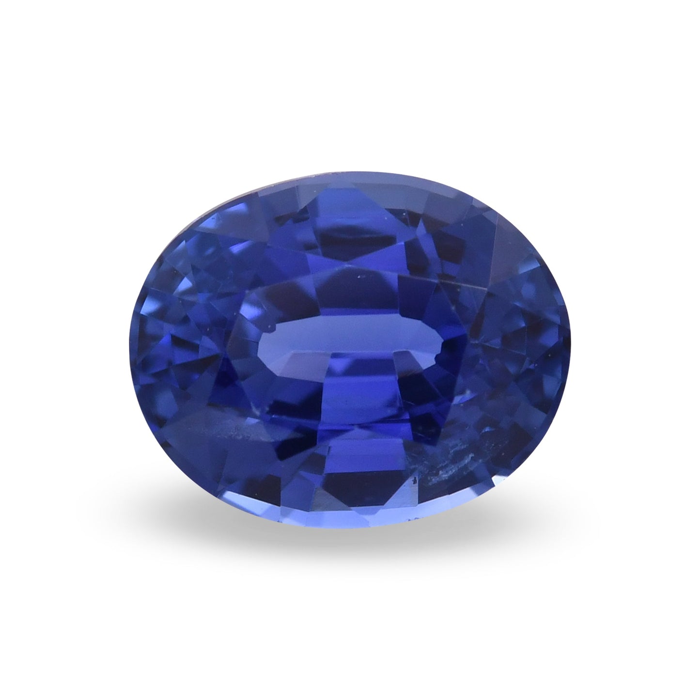 1,88 Karat blauer ovaler Saphir (GIA)