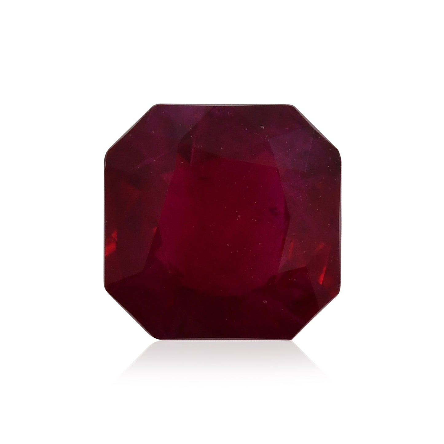 1,91 Karat roter burmesischer Smaragd-Rubin GRS