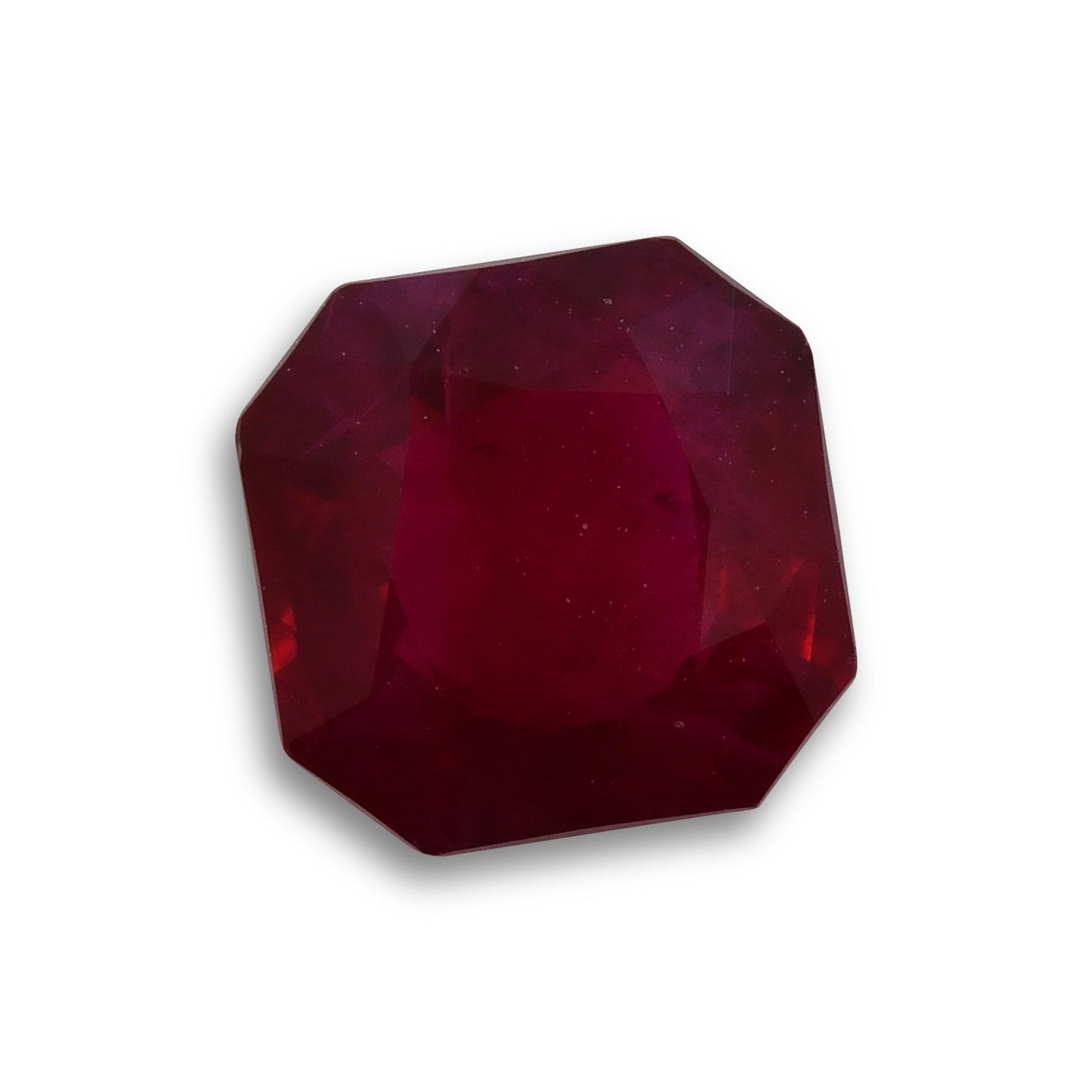 1,91 Karat roter burmesischer Smaragd-Rubin GRS