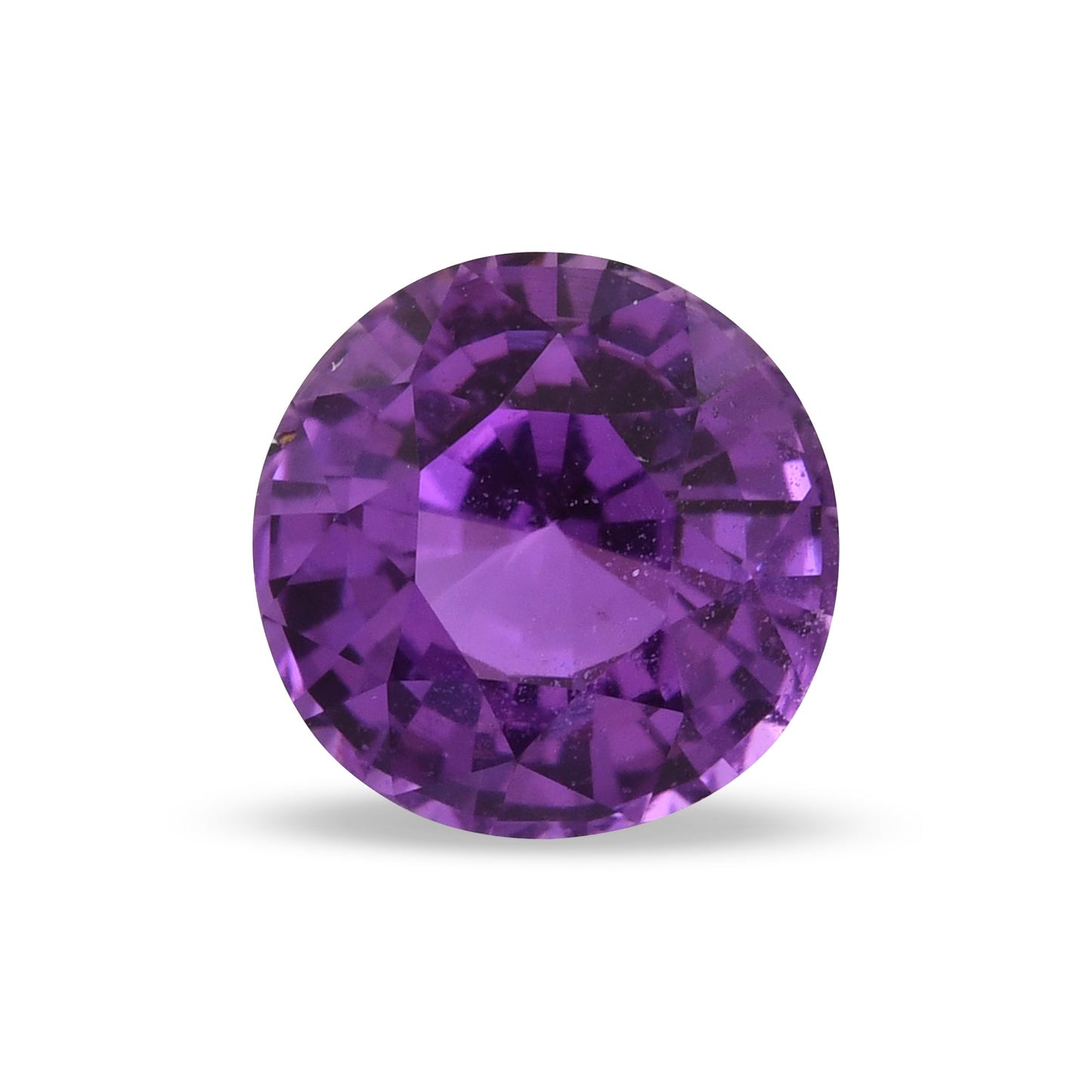 2,23 Karat violetter runder Saphir aus Madagaskar