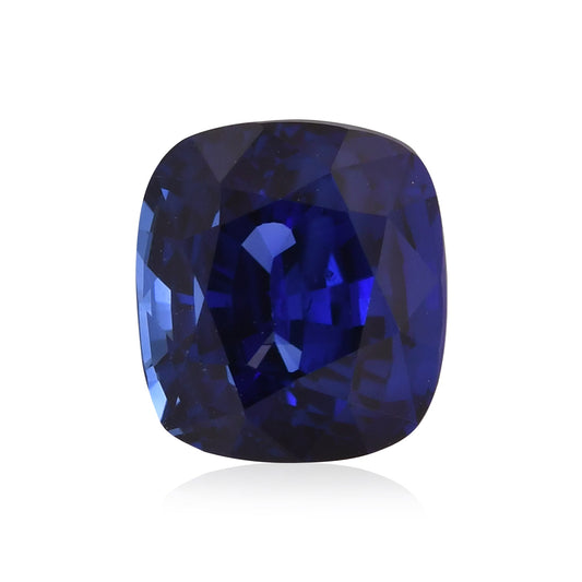 4,03 Karat blauer MADAGASCAR Kissenförmiger Saphir GRS