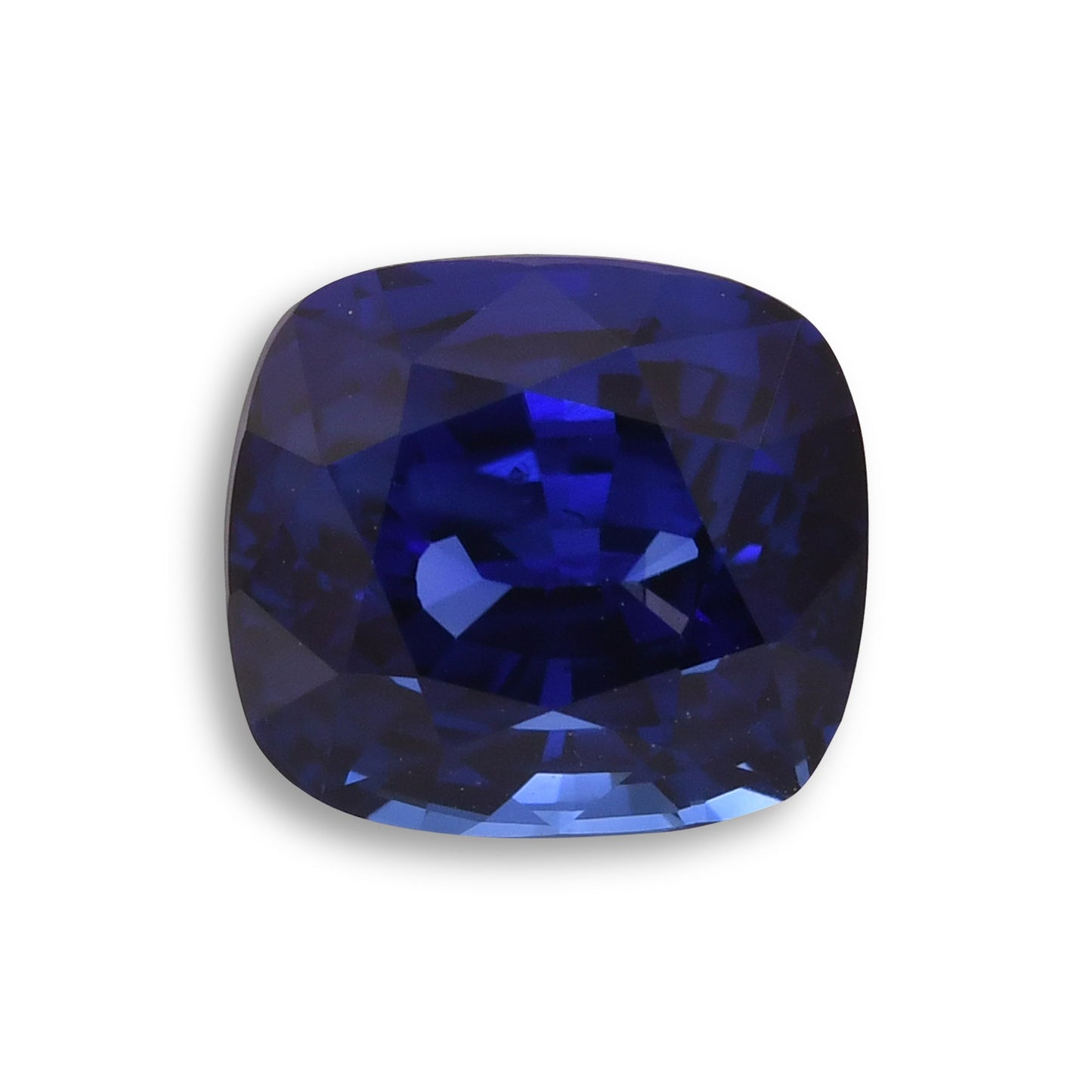 4,03 Karat blauer MADAGASCAR Kissenförmiger Saphir GRS