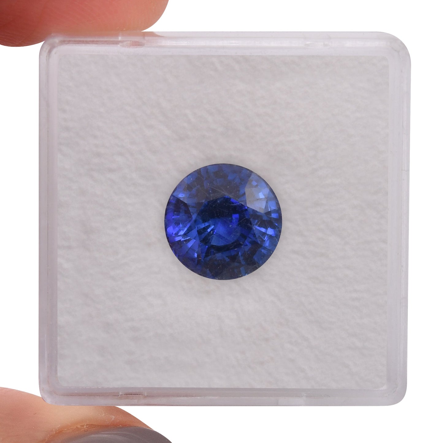 4.14 Carat Blue SRI LANKAN Round Sapphire CD