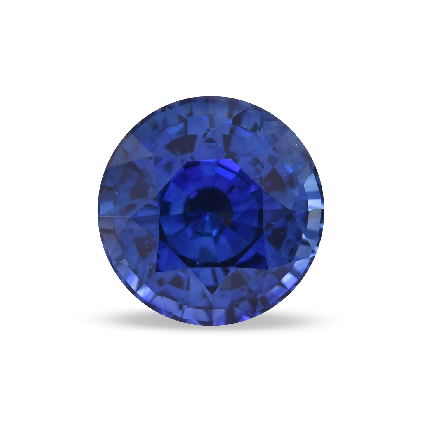 4.14 Carat Blue SRI LANKAN Round Sapphire CD