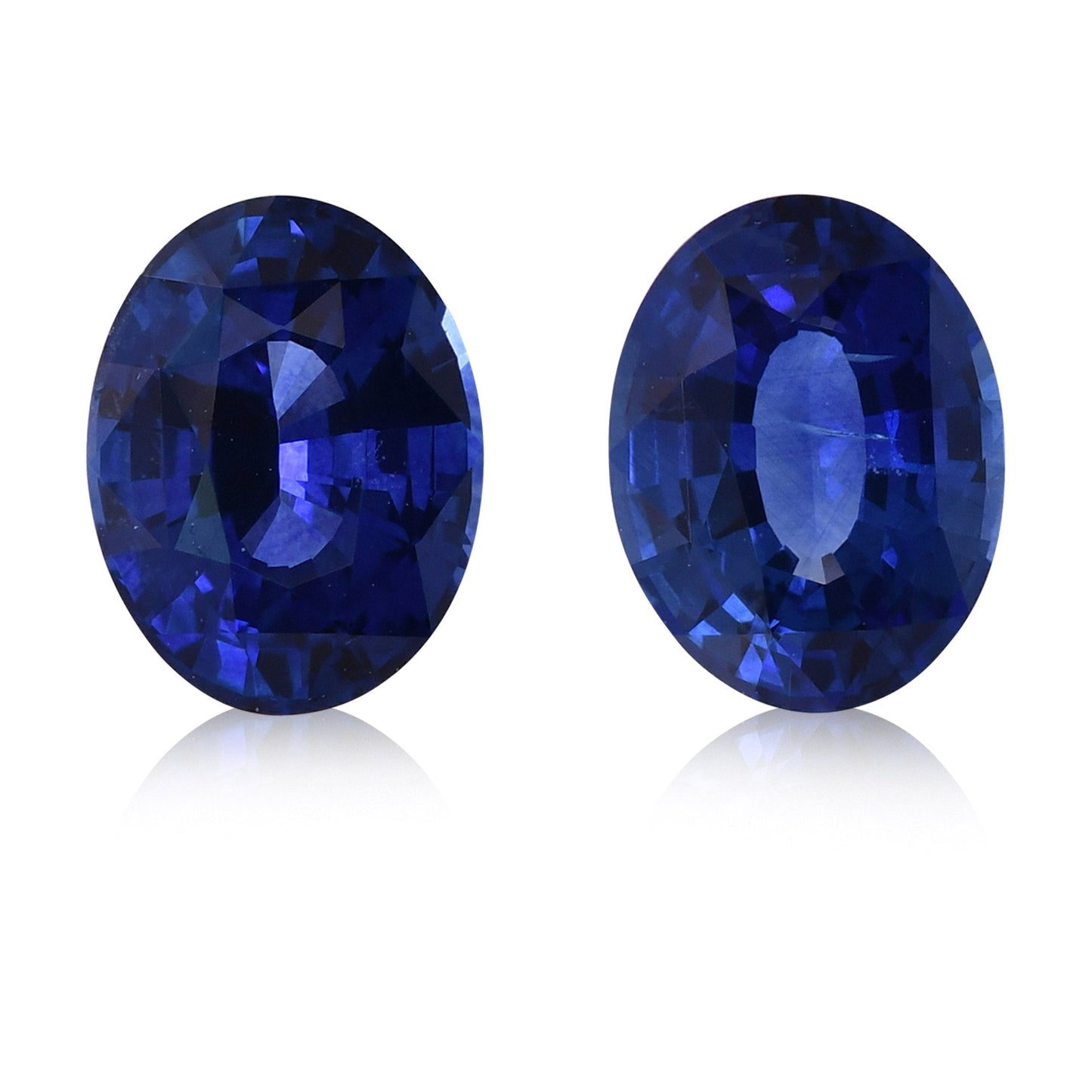 3,09 Karat blauer ovaler Saphir aus Sri Lanka