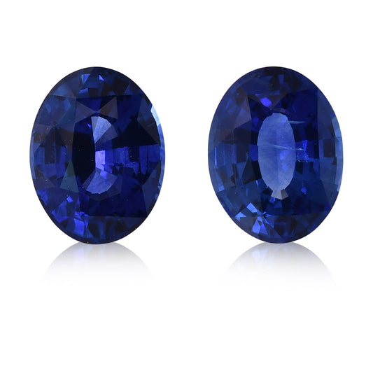 3,09 Karat blauer ovaler Saphir aus Sri Lanka