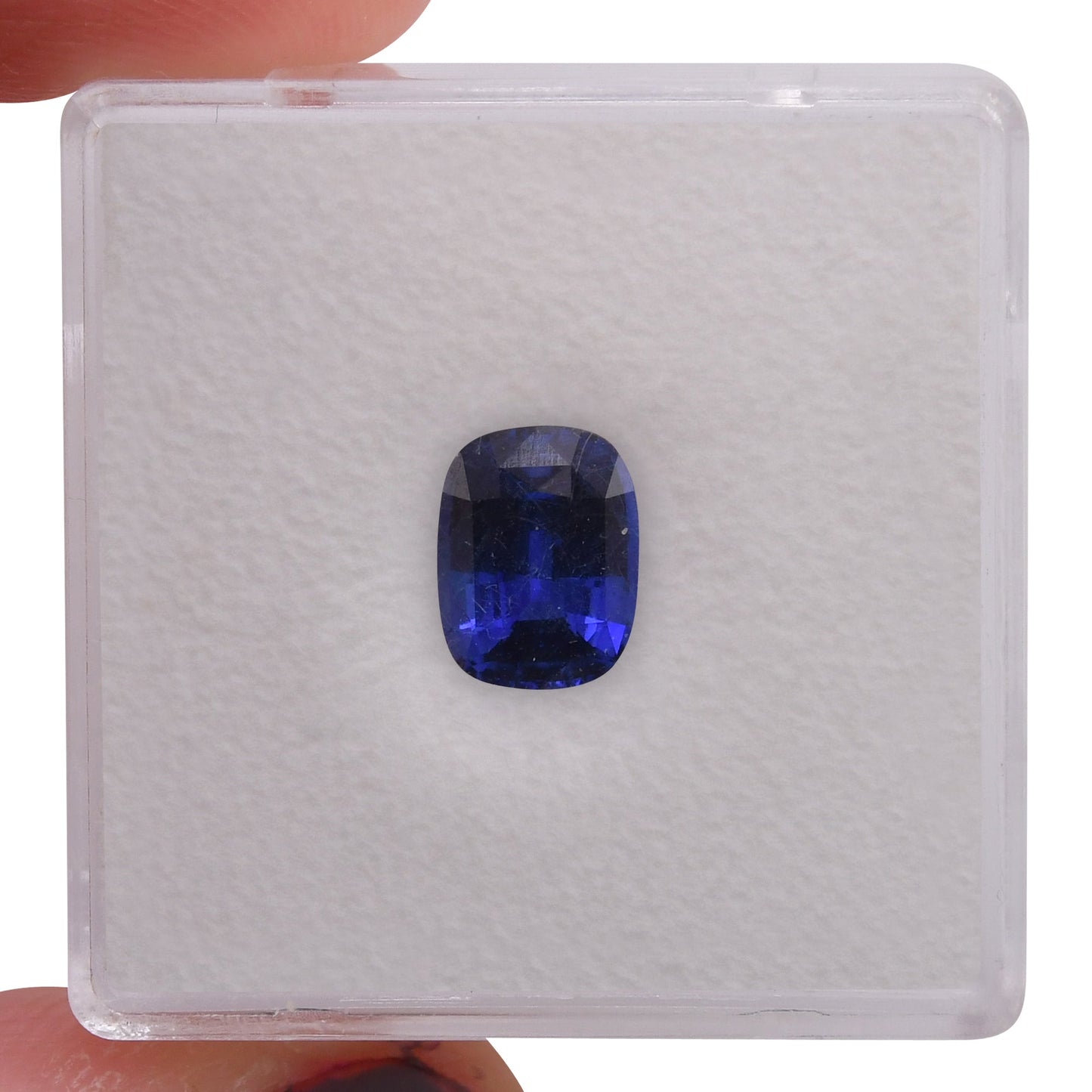 1,56 Karat blauer Kissen-Saphir aus Sri Lanka